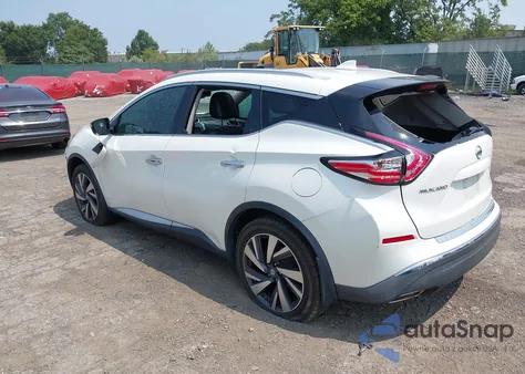 2017 Nissan Murano Platinum from USA, damaged, VIN 5N1AZ2MHXHN204501